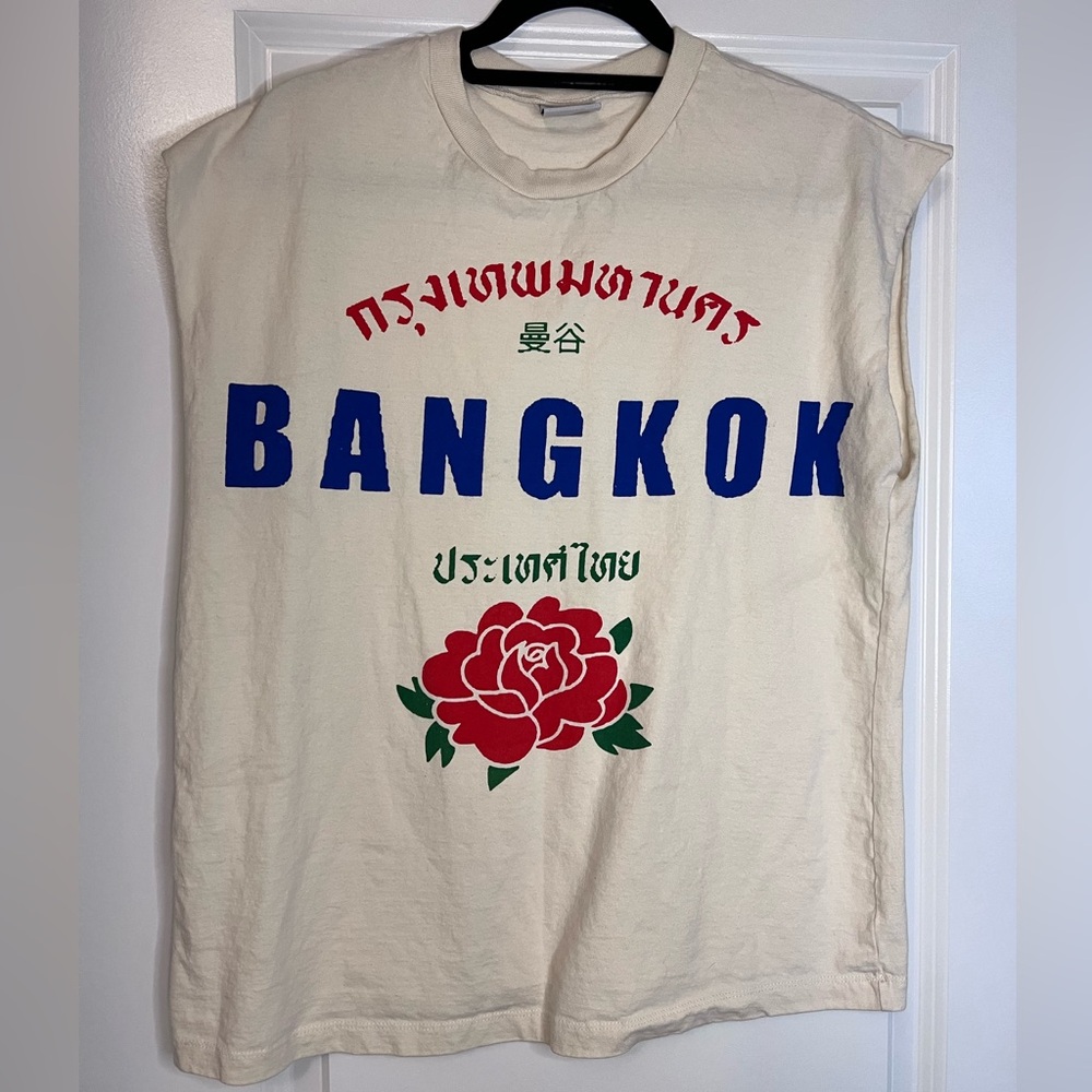 Cream Thailand Bangkok streetwear sleeveless shirt